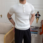 Polo Shirt with Classic Collar for Men