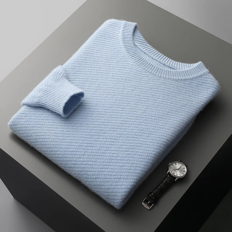 Sweater with Crew Neck for Men