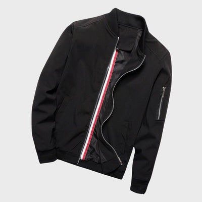Men's Zip-Up Bomber Jacket