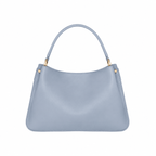 SlimBag Light Blue Faux Leather Shoulder Handbag