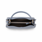 SlimBag Light Blue Faux Leather Shoulder Handbag