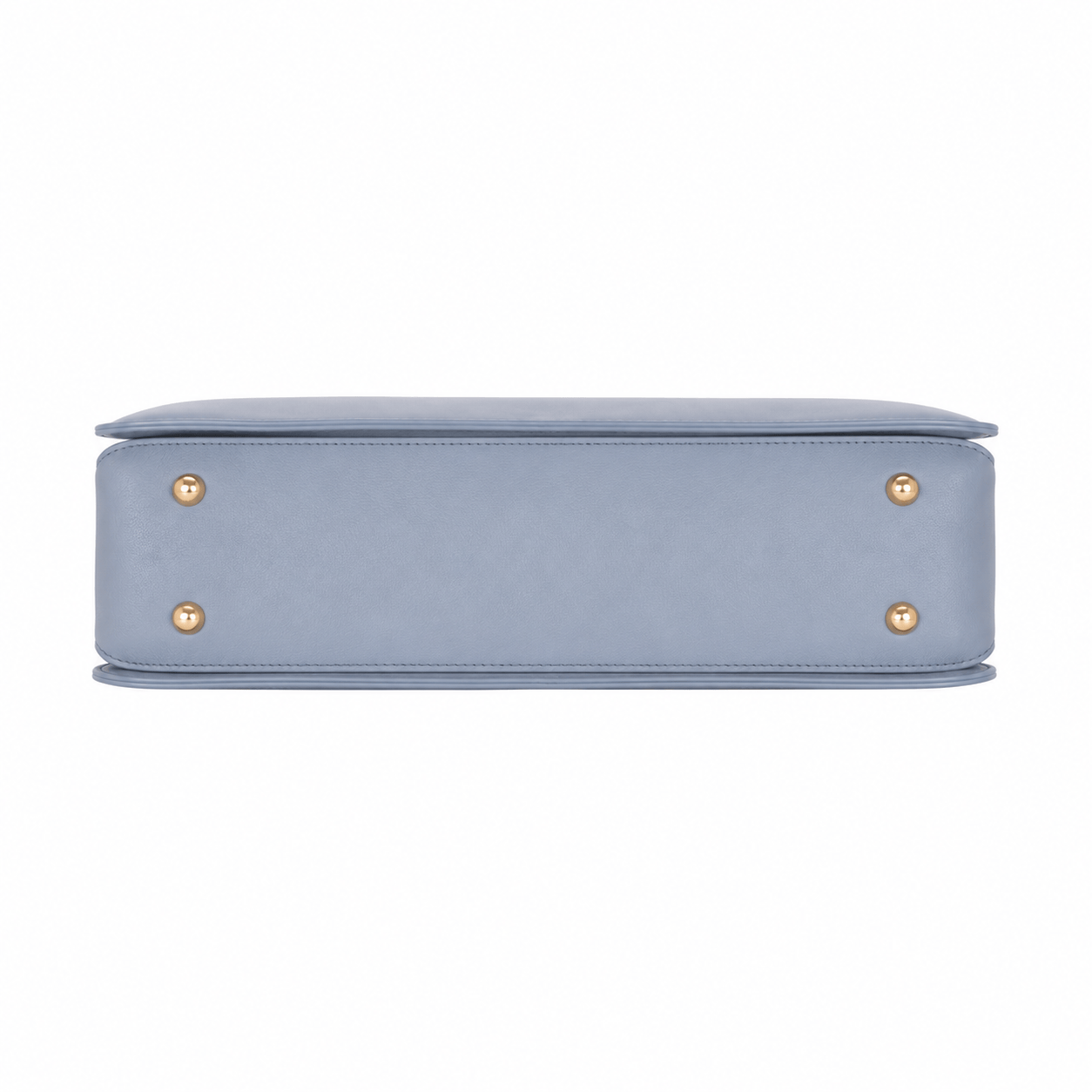 SlimBag Light Blue Faux Leather Shoulder Handbag