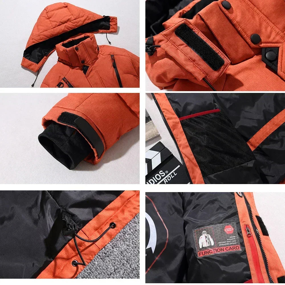 Waterproof and warm ski set for men