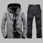 Waterproof and warm ski set for men