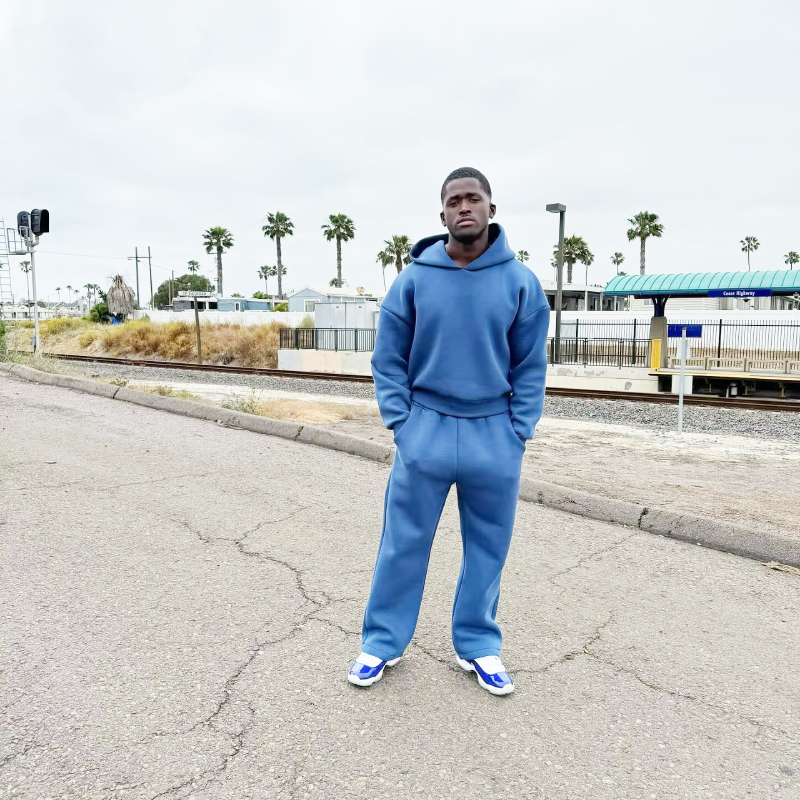 Men’s Relaxed Hoodie Set | Oversized Sweatpants Tracksuit