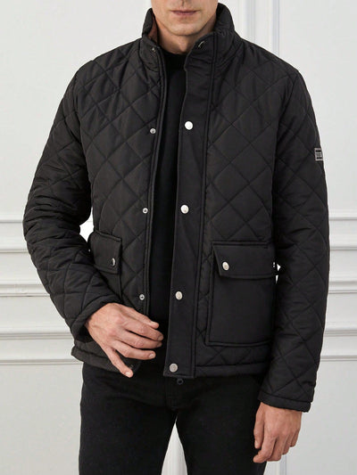 Men’s long-sleeve sleek fit jacket