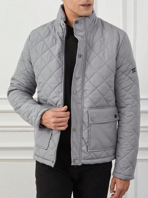 Men’s long-sleeve sleek fit jacket