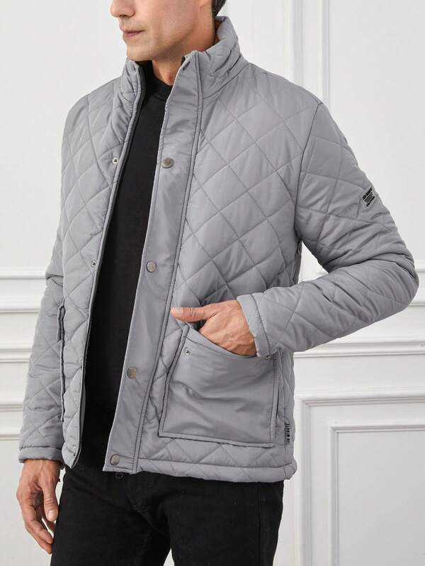 Men’s long-sleeve sleek fit jacket