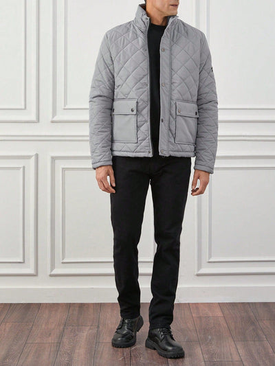 Men’s long-sleeve sleek fit jacket