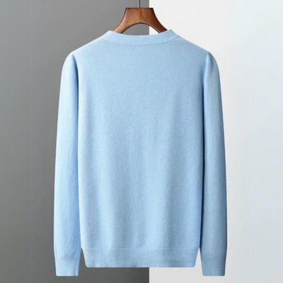 Cashmere Cardigan with Button Front for Men