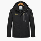 Veste de ski à capuche pour homme à manches longues