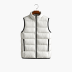 Men’s Lightweight Padded Vest with Front Zipper