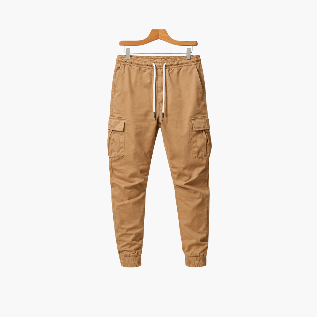 Pantalon cargo jogger pour homme avec poches arrière | Coupe tendance pour tous les jours