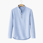 Men’s Beach Henley Shirt | Easy V-Neck Casualwear