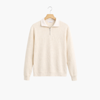 Men’s Quarter-Zip Knit | Refined Collared Sweater