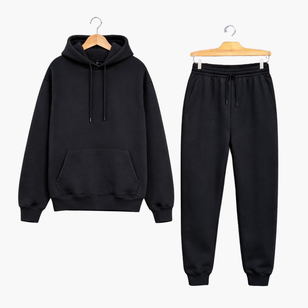 Men’s Relaxed Hoodie Set | Oversized Sweatpants Tracksuit