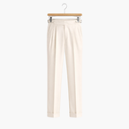 Men’s Tailored Dress Trousers | High-Rise Pleated Pants