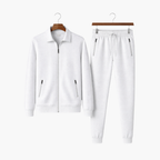Men’s Modern Two-Piece Set | Casual Zip Jacket Outfit