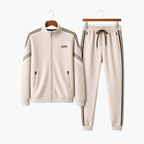 Men’s Modern Two-Piece Tracksuit | Casual Zip Set