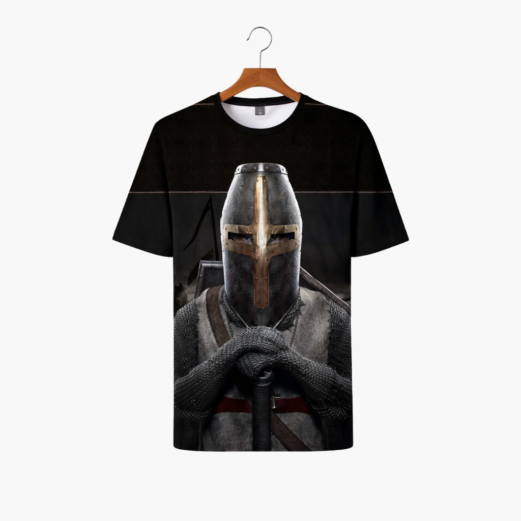 Men's Crusader T-Shirt | Knight Templar Graphic