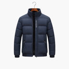 Weatherproof men's jacket with collar