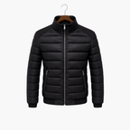 Men’s slim-fit quilted winter jacket