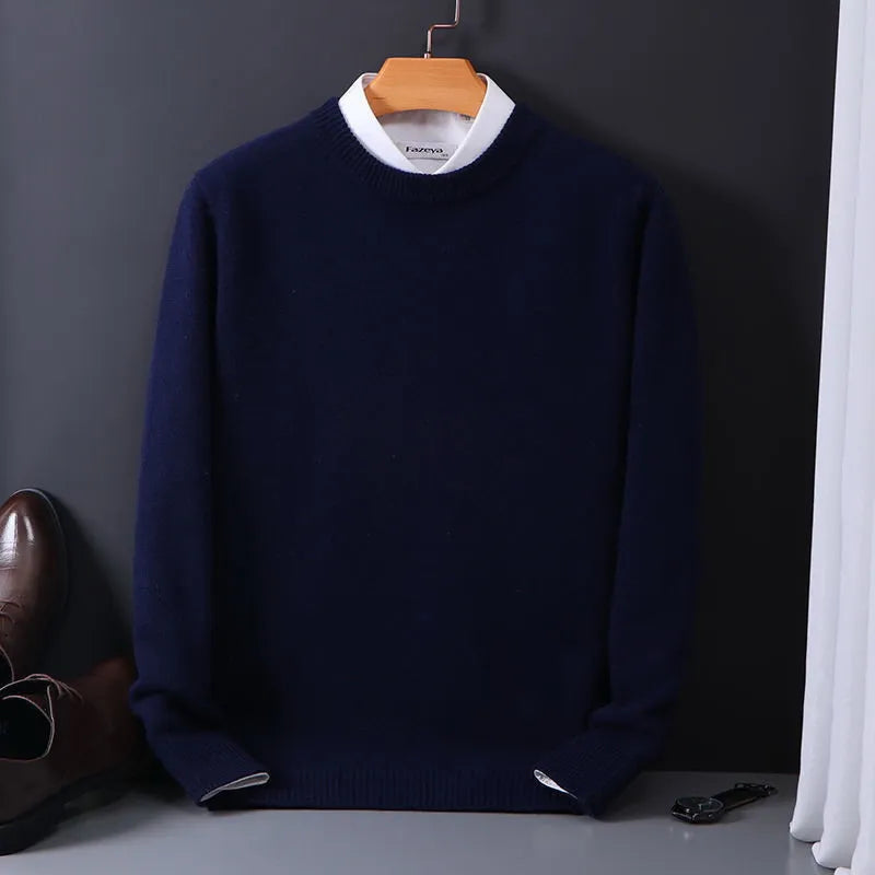 Men's Sweater | Elegant, Round Neck