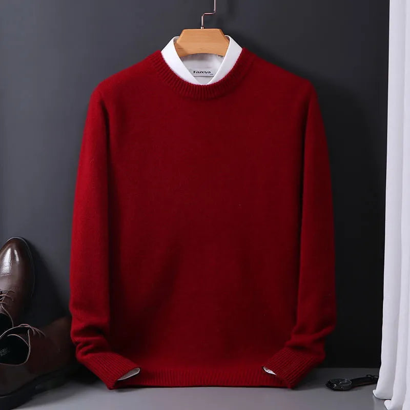 Men's Sweater | Elegant, Round Neck