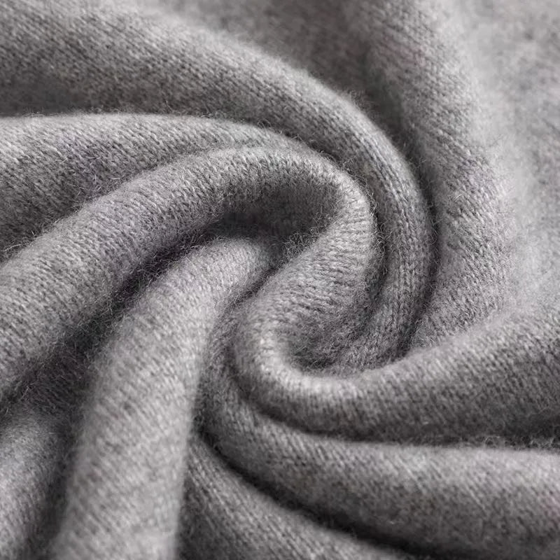 Sweter męski | Elegancki, okrągły dekolt