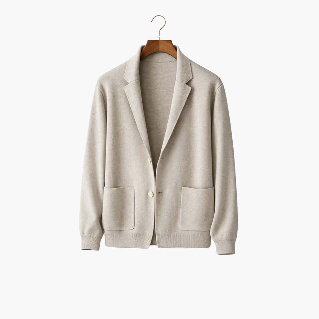 Men's Elegant Cardigan | Button‑Front