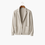 Elegant Cardigan with Button‑Front for Men