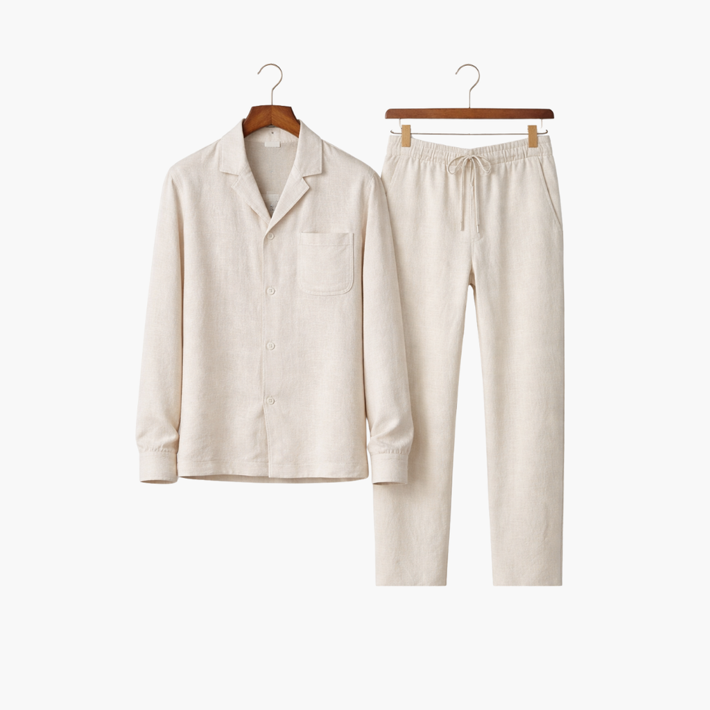 Men's Casual Jacket & Trousers Set