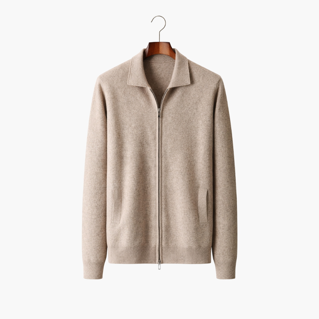 Gilet with Zip Closure for Men