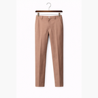Casual Stretch Trousers with Tailored Fit for Men