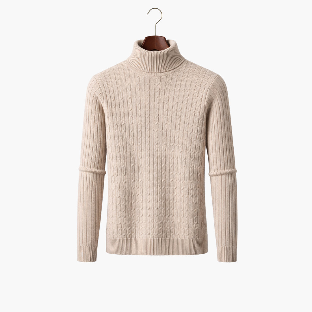 Casual High-Neck Jumper for Men