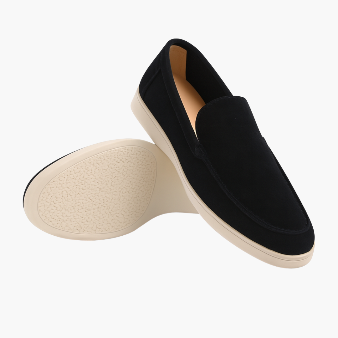 Vintage Loafers with Low Heel for Men