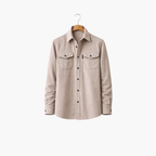 Men’s Minimal Overshirt | Lightweight Casual Shirt Jacket