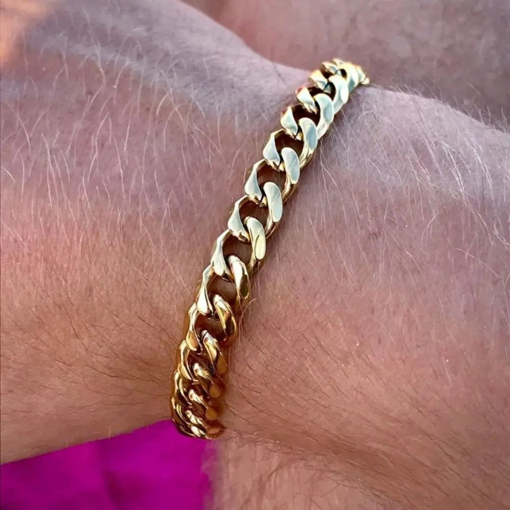 Steel Chain Bracelet for Men