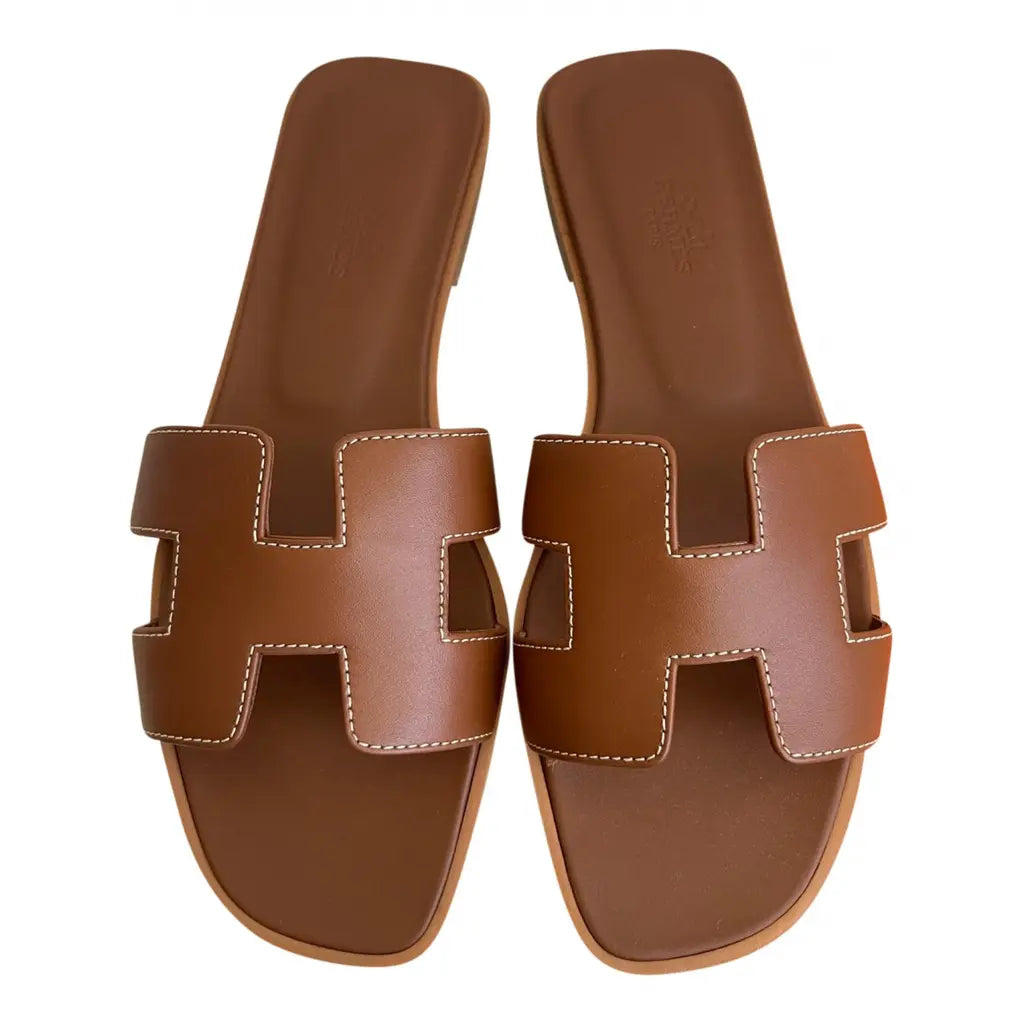 Platte Sandalen