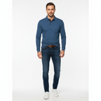 Men's Long Sleeve Polo | Classic Collar - photo 2