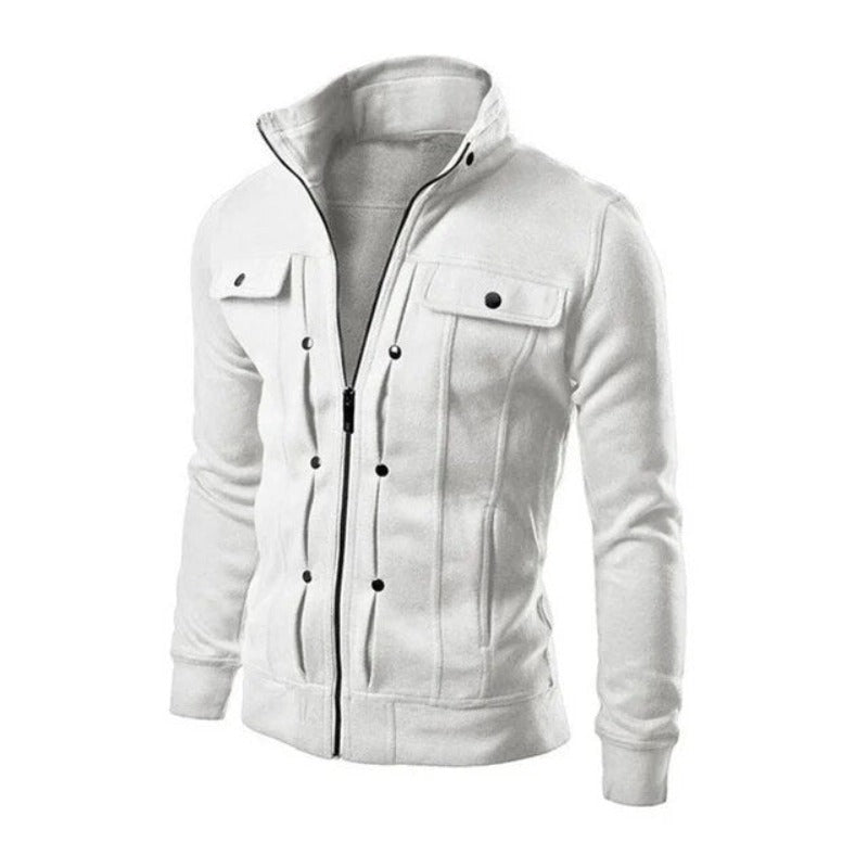 Men’s Minimalist Zip Jacket | Lightweight Smart Casual - photo 2