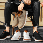 Men’s Casual Knit Trainers | Flexible Cushioned Sneakers