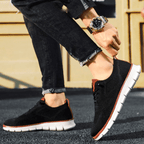 Men’s Casual Knit Trainers | Flexible Cushioned Sneakers