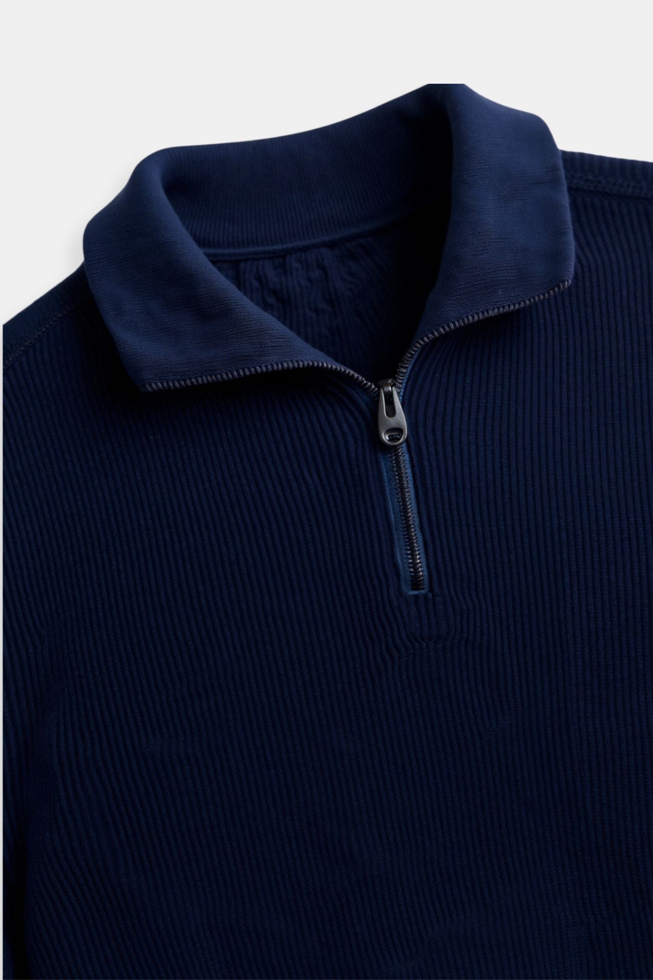 Men’s Quarter-Zip Knit | Refined Collared Sweater
