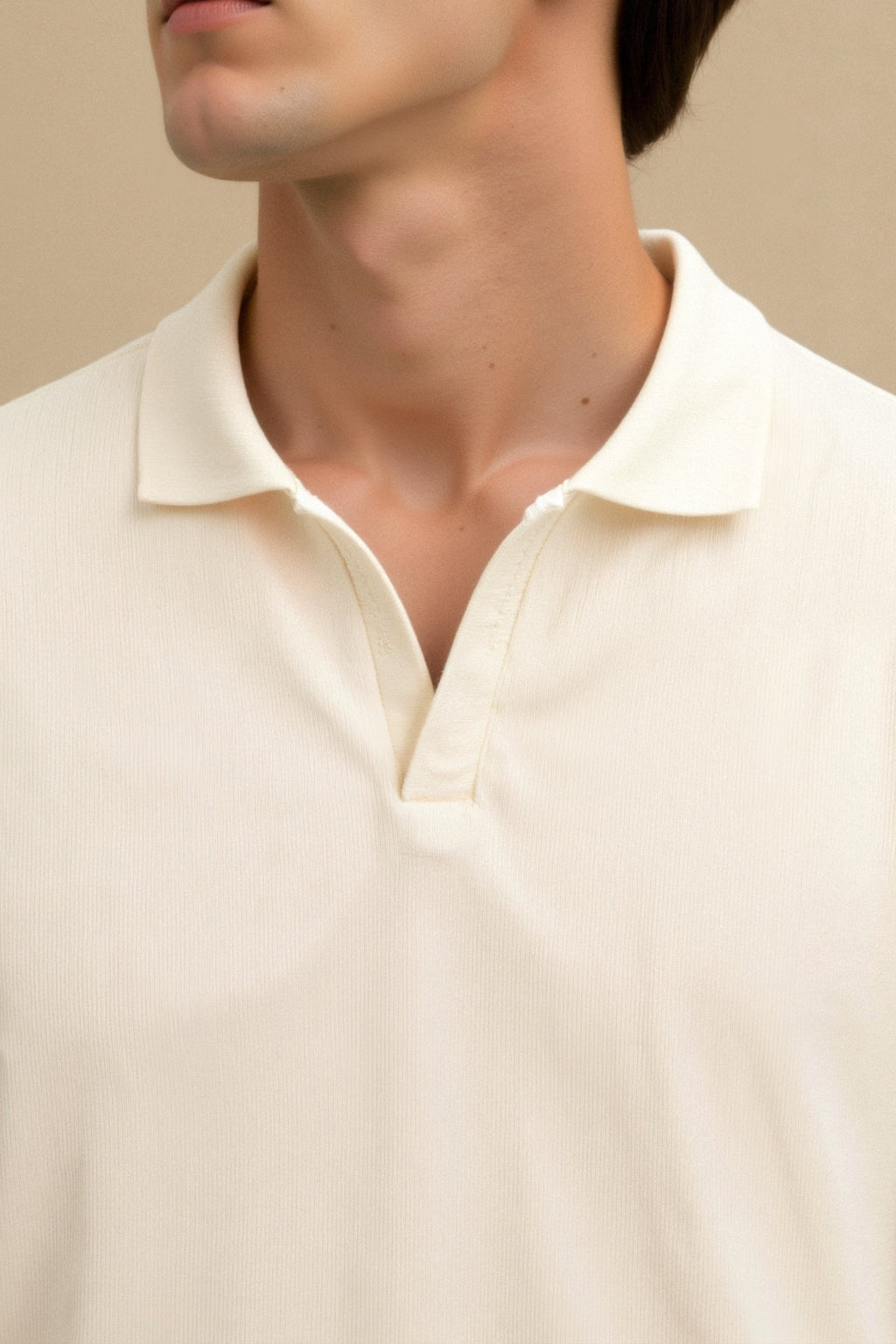 Men’s Knit Polo Shirt | Short-Sleeve Collared Top