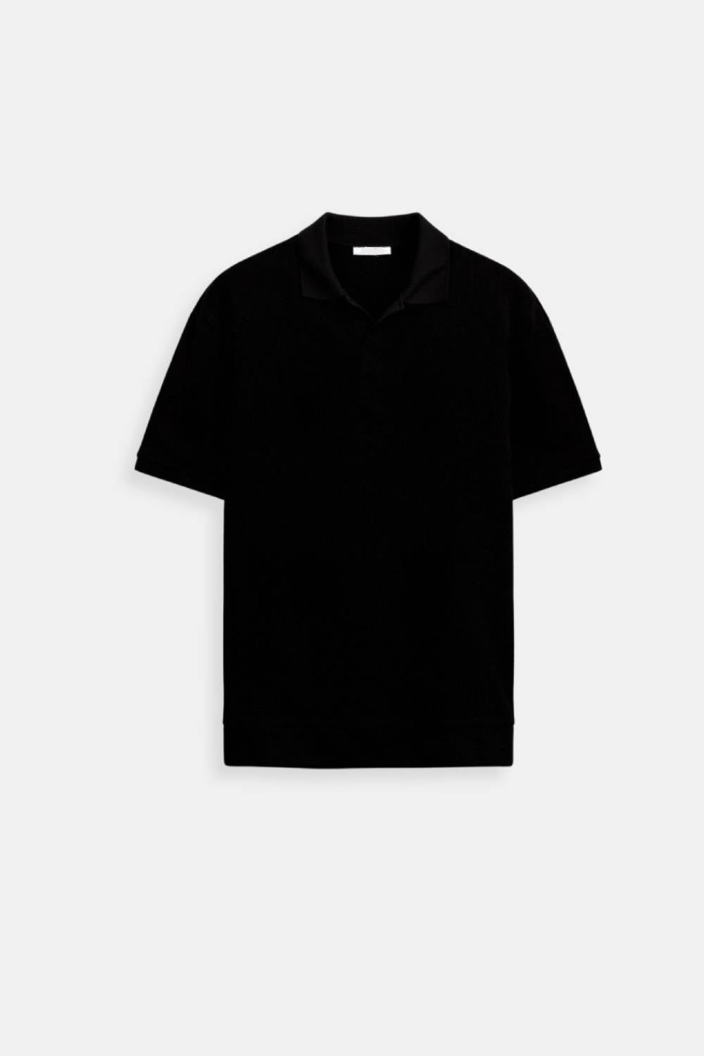 Men’s Knit Polo Shirt | Short-Sleeve Collared Top