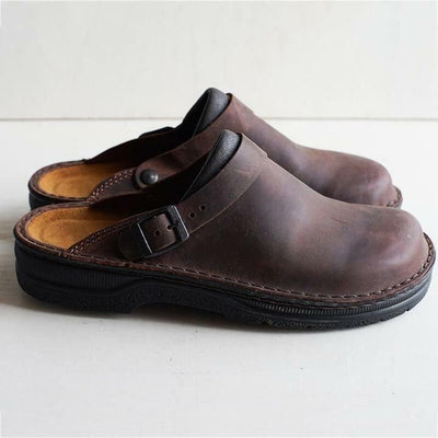 Greer Slippers | Orthopedische Comfort Pantoffels van Leer