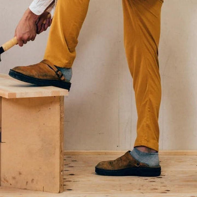 Greer Slippers | Orthopedische Comfort Pantoffels van Leer