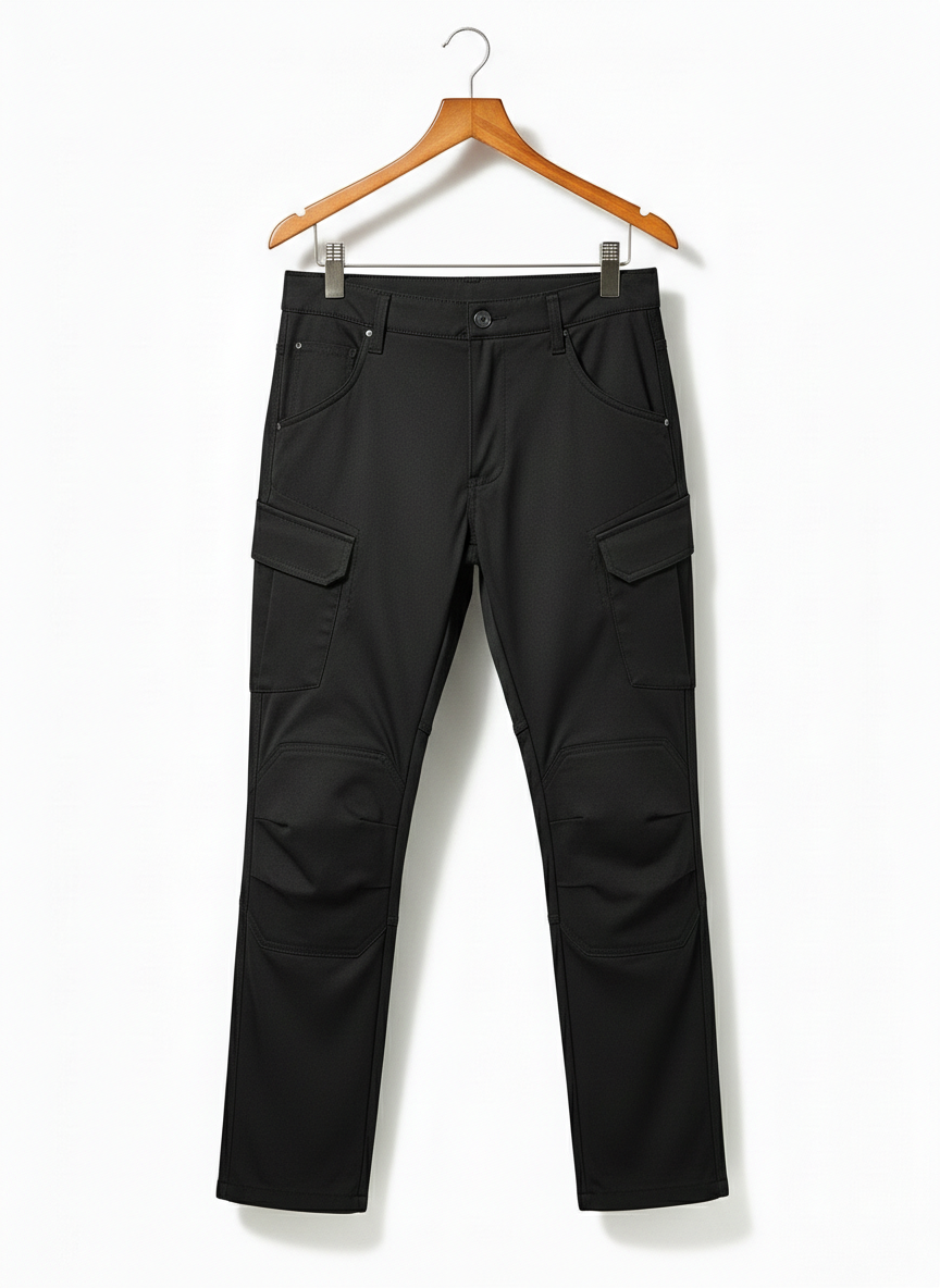 Men's Trousers | Stretch Cargo Pants Multi-Pocket - photo 1