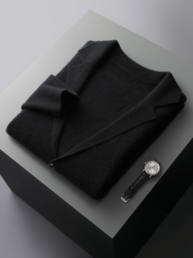 Men's Elegant Cardigan | Button‑Front